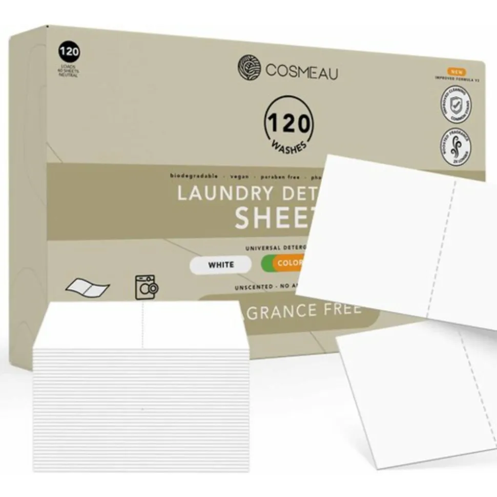 Cosmeau Wasstrips Geurvrij 120 beurten