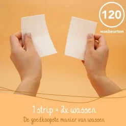 Cosmeau Wasstrips Geurvrij 120 beurten