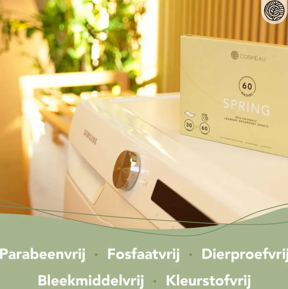 Cosmeau Wasstrips Geurvrij 120 beurten