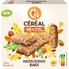 Céréal Hazelicious Bars 3 x 23 gr