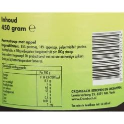 Crombach Perenstroop 450 gr