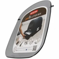 Curver Kattenbakdeurtje Antraciet