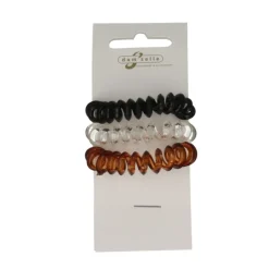 Damselle Haarelastiek Gedraaid 3 stuks
