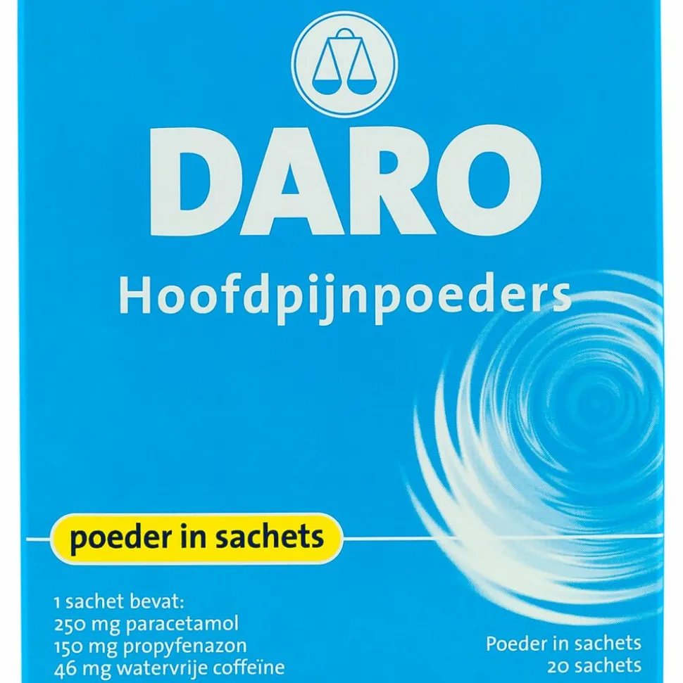 Daro Hoofdpijnpoeders 20 stuks