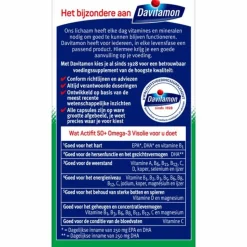 Davitamon Actifit 50+ Omega-3 Visolie 90 capsules