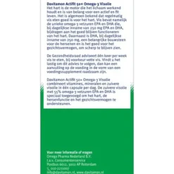 Davitamon Actifit 50+ Omega-3 Visolie 150 capsules