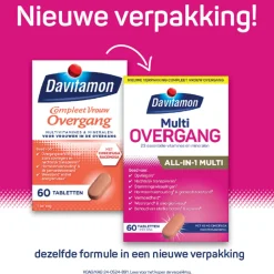 Davitamon Compleet Vrouw Overgang Multivitamine 60 tabletten