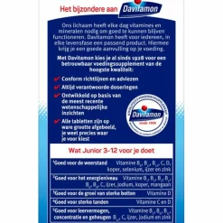 Davitamon Junior 3+ Kauwvitamines Banaan 120 kauwtabletten