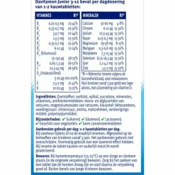 Davitamon Junior 3+ Multivruchten 120 kauwtabletten