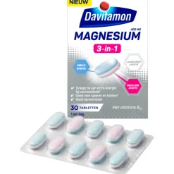 Davitamon Magnesium 3 in 1 30 tabletten