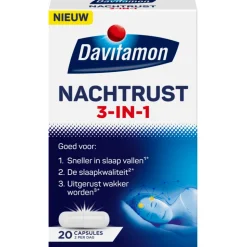 Davitamon Nachtrust 3-in-1 20 capsules