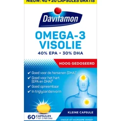 Davitamon Omega-3 Visolie 60 capsules