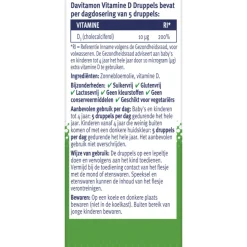 Davitamon Vitamine D Druppels 100% Natuurlijk 25 ml
