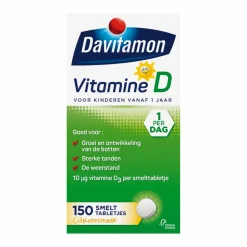 Davitamon Vitamine D Kind 150 smelttabletten
