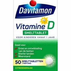 Davitamon Vitamine D Kind 50 smelttabletten