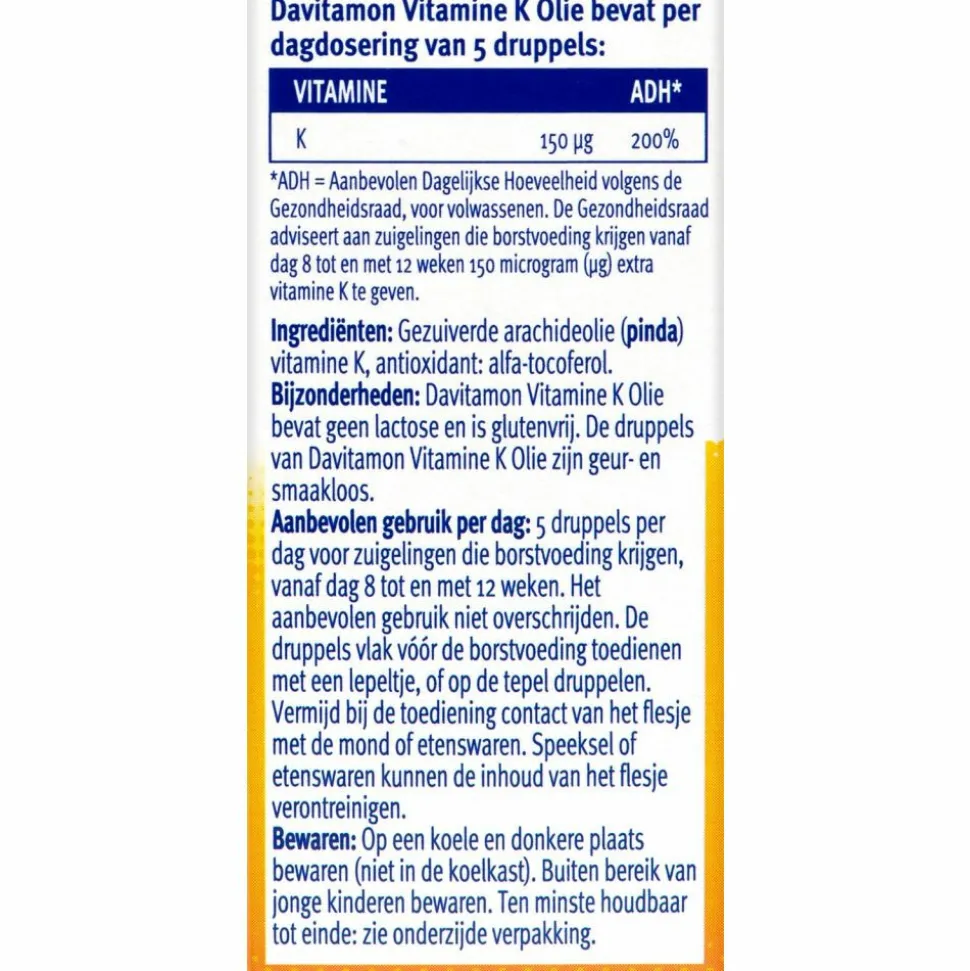 Davitamon Vitamine K Olie 10 ml