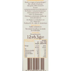 De ruyter Anijsstaafjes 12 stuks