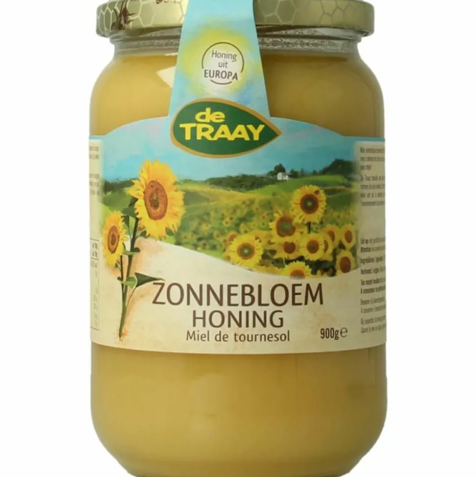 De Traay Honing Zonnebloem 900 gr