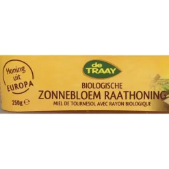 De Traay Zonnebloem Biologische Raathoning 250 gr