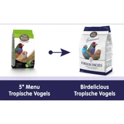 Deli Nature 5 Sterren Menu Tropische Vogels 800 gr