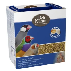 Deli Nature Eivoer Tropische Vogels Vet 1 kg
