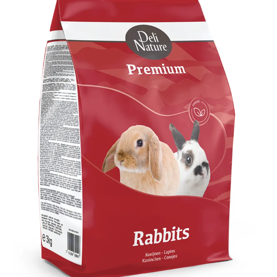 Deli Nature Premium Konijnenvoer Graanvrij 12,5 kg