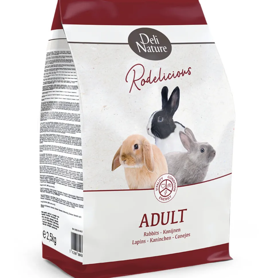 Deli Nature Rodelicious Adult Konijnenvoer 12,5 kg