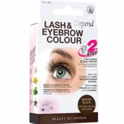 Depend Wimper- en Wenkbrauwverf Bruin/Zwart