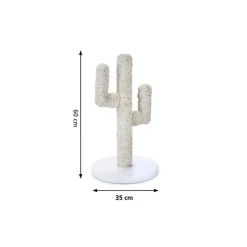 Designed by Lotte Houten Krabpaal Cactus Wit 35 x 35 x 60 cm