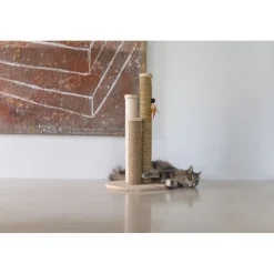 Designed by Lotte Krabpaal Hout Willa 39,5 x 39,5 x 70 cm