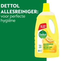 Dettol Allesreiniger Power & Fresh Citroen & Limoen 1 liter