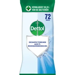 Dettol Desinfecterende Reinigingsdoekjes Cleanser 72 stuks