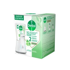 Dettol No-Touch Automatische Zeepdispenser Zilver Aloe Vera Navulling 250 ml