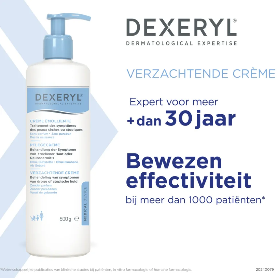 Dexeryl Verzachtende Crème 500 gr