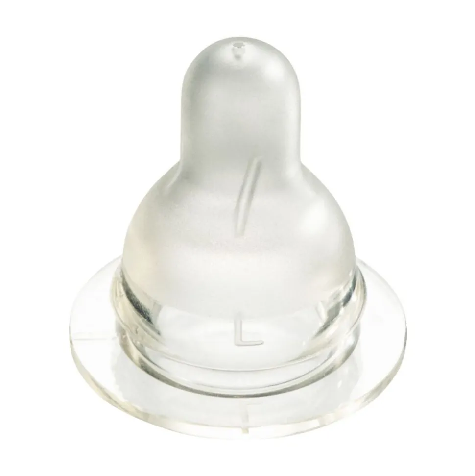 Difrax Flessenspeen Natural Large 2 stuks