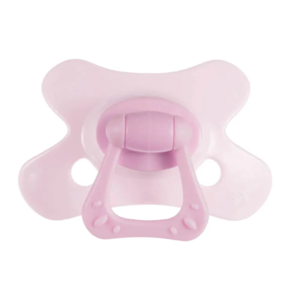 Difrax Fopspeen Natural 12+ mnd Rose