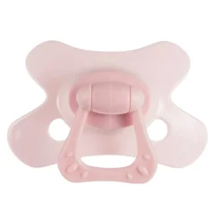 Difrax Fopspeen Natural 6+ mnd Roze