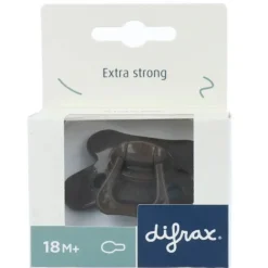 Difrax Fopspeen Natural 18+ mnd Chocolate Lines