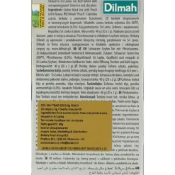 Dilmah Perzik Thee 20 stuks