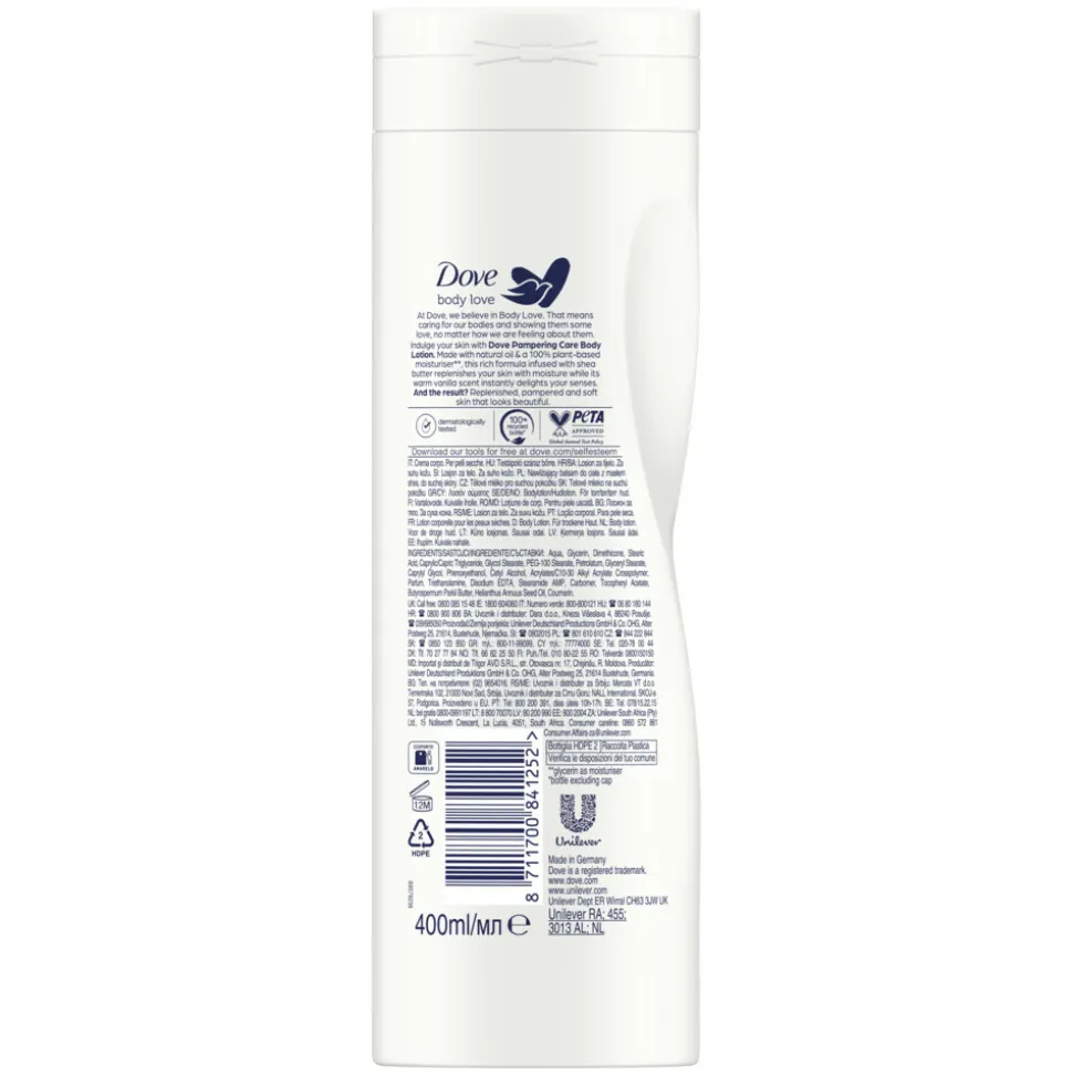 Dove Bodylotion Pampering Care 400 ml