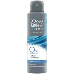 Dove Deodorant Men+ Care 0% Clean Comfort 150 ml