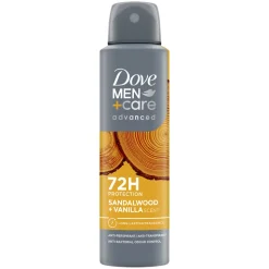 Dove Deodorant Men+ Care Sandalwood & Vanilla 150 ml