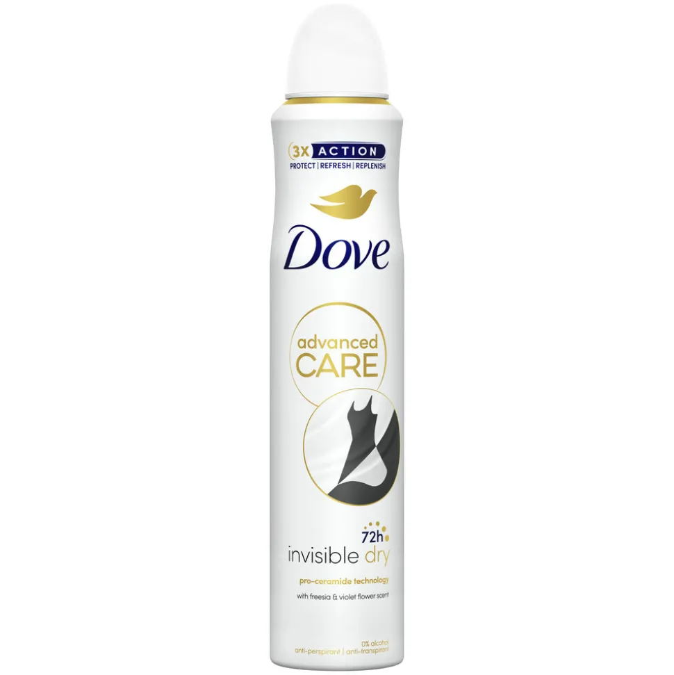 Dove Deodorant Spray Invisible Dry 200 ml