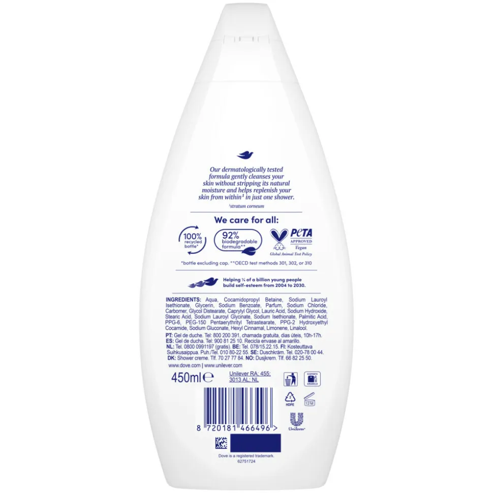 Dove Douchecrème Hydrate 450 ml