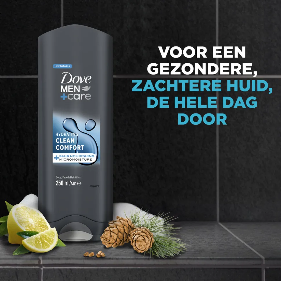 Dove Douchegel Men+ Care Clean Comfort 250 ml