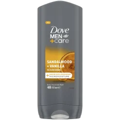 Dove Douchegel Men+ Care Sandalwood & Vanilla 400 ml