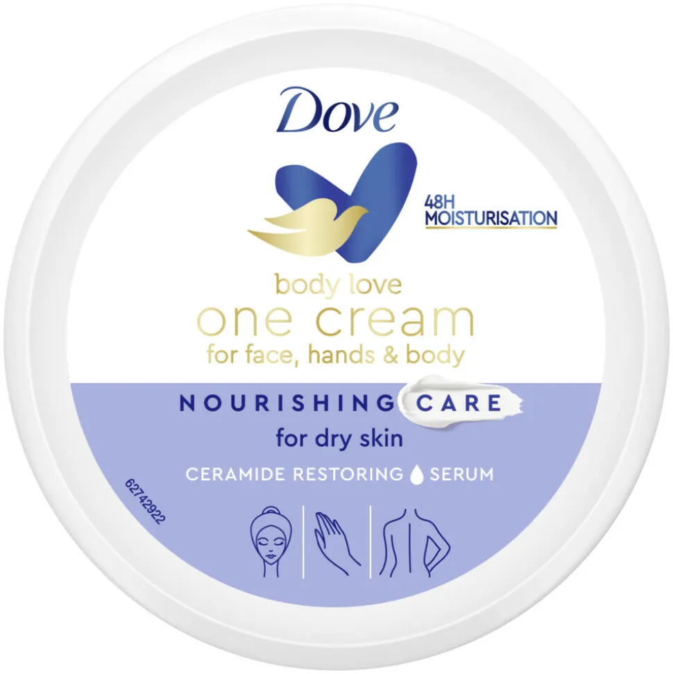 Dove Hydraterende Bodycrème One Cream Rich 250 ml