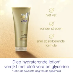 Dove Zelfbruinende Bodylotion Summer Revived Light-Medium 200 ml