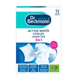 Dr. Beckmann Active White Sheets 15 stuks
