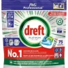 Dreft Platinum All In One Vaatwastabletten Regular 75 stuks